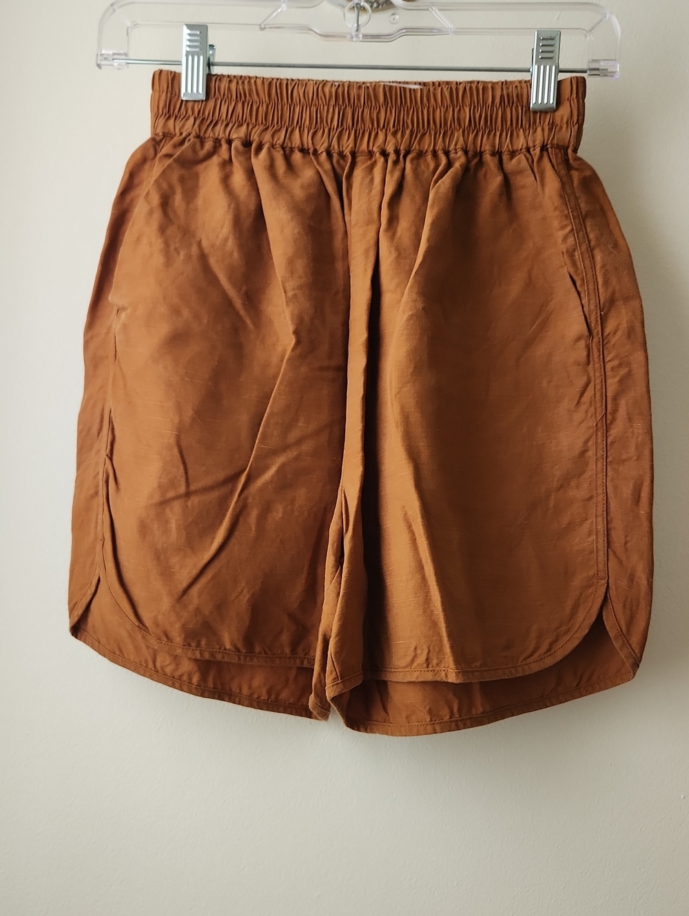Tradlands Linen Blend Shorts - Sienna XS